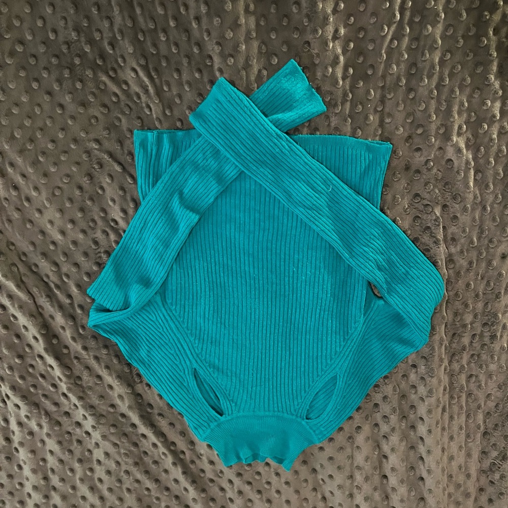Urban Outfitters Turquoise Sweater